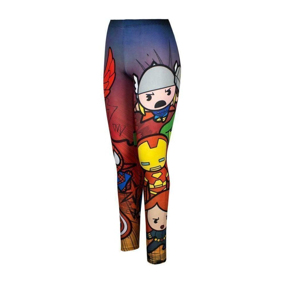 Chibi Marvel Avengers Leggings Small